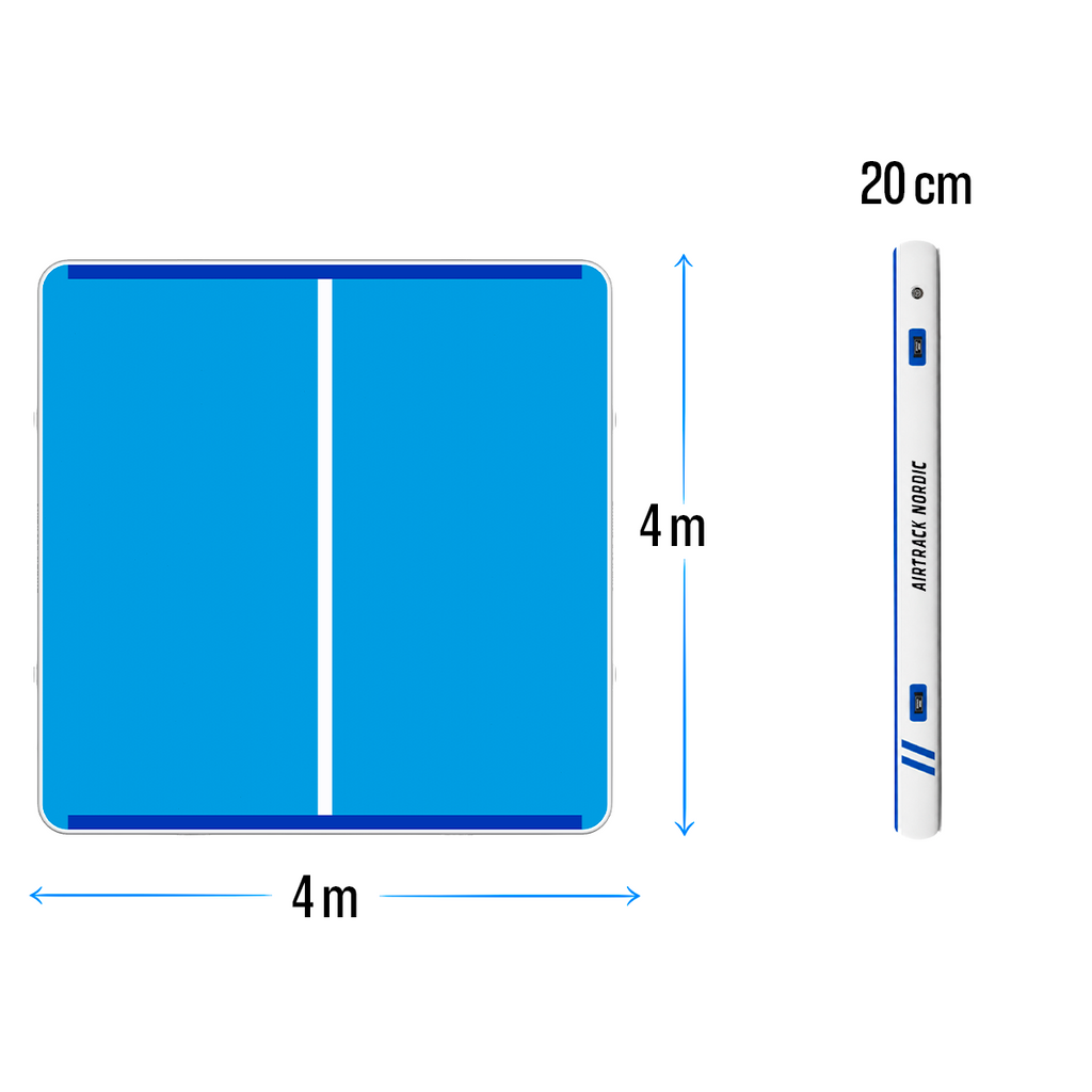 Airtrack Nordic Airtrick 4X4X0.2M