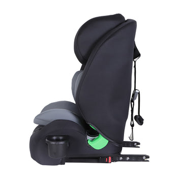 Kikid Turvaistuin Premium 76-150cm i-Size ISOFIX R129, musta-harmaa