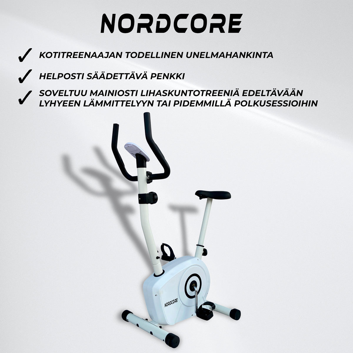 Nordcore Kuntopyörä Core 400, Valkoinen