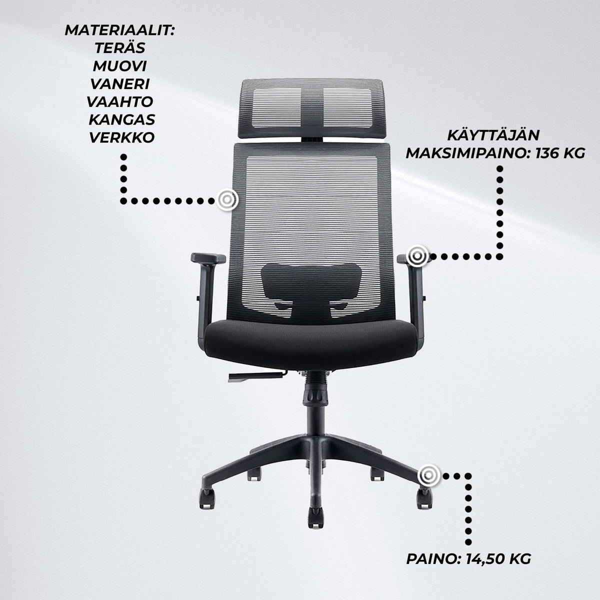 Lykke Toimistotuoli Comfort