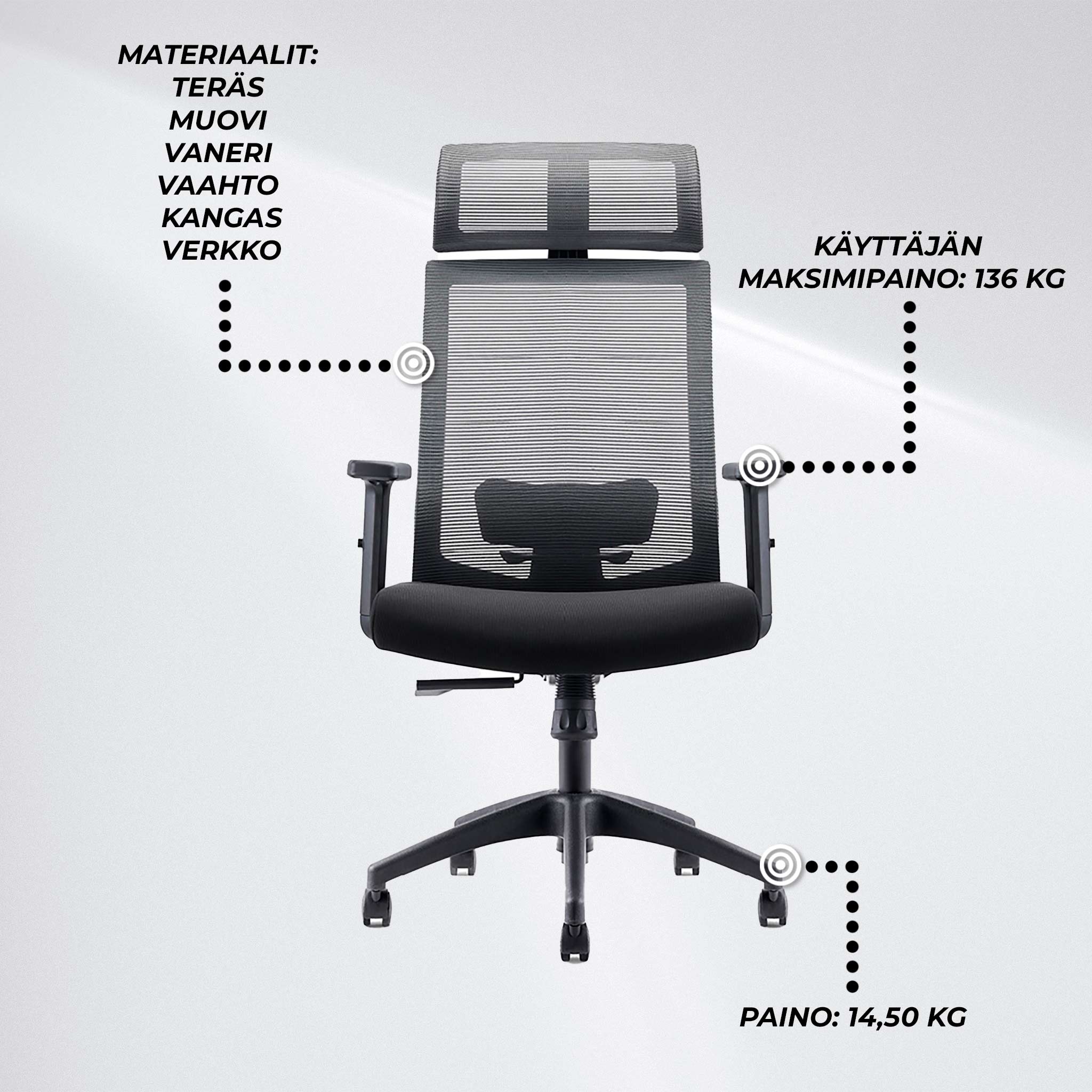 Lykke Toimistotuoli Comfort