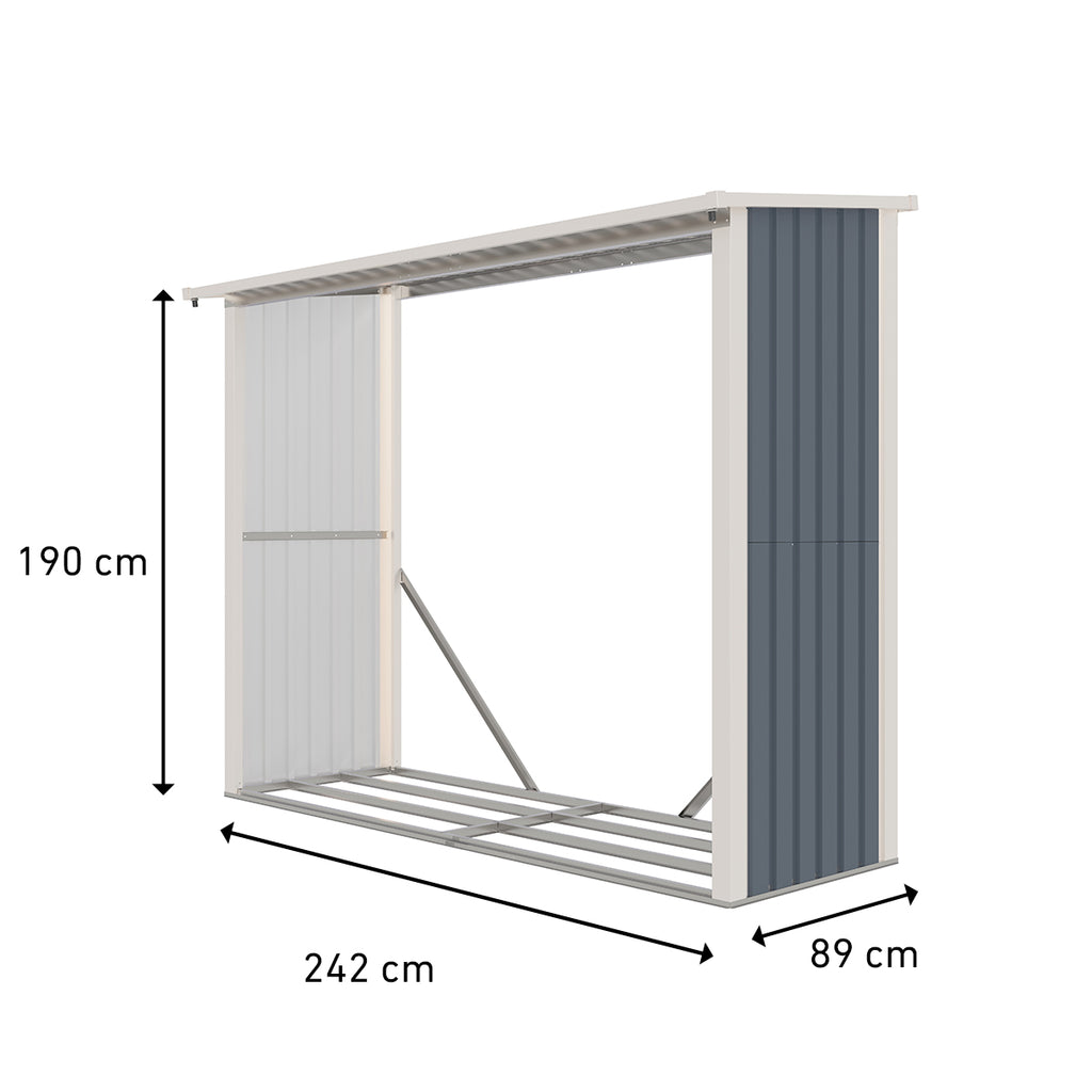 Fornorth Puukatos 242x89x190cm (2,15m2)