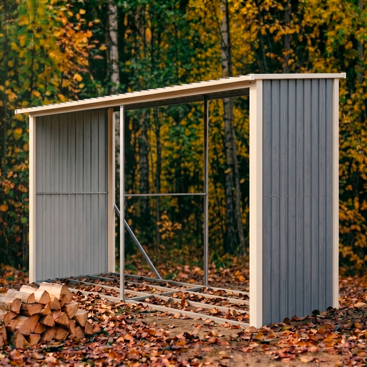 Fornorth Puukatos 302x119x190cm (3,60m2)