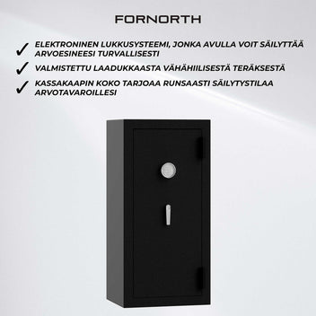 Fornorth Kassakaappi 1168x559x508mm