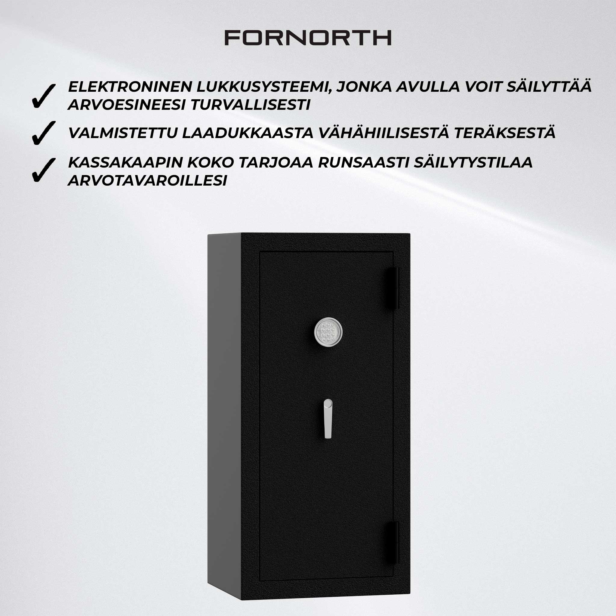 Fornorth Kassakaappi 1168x559x508mm