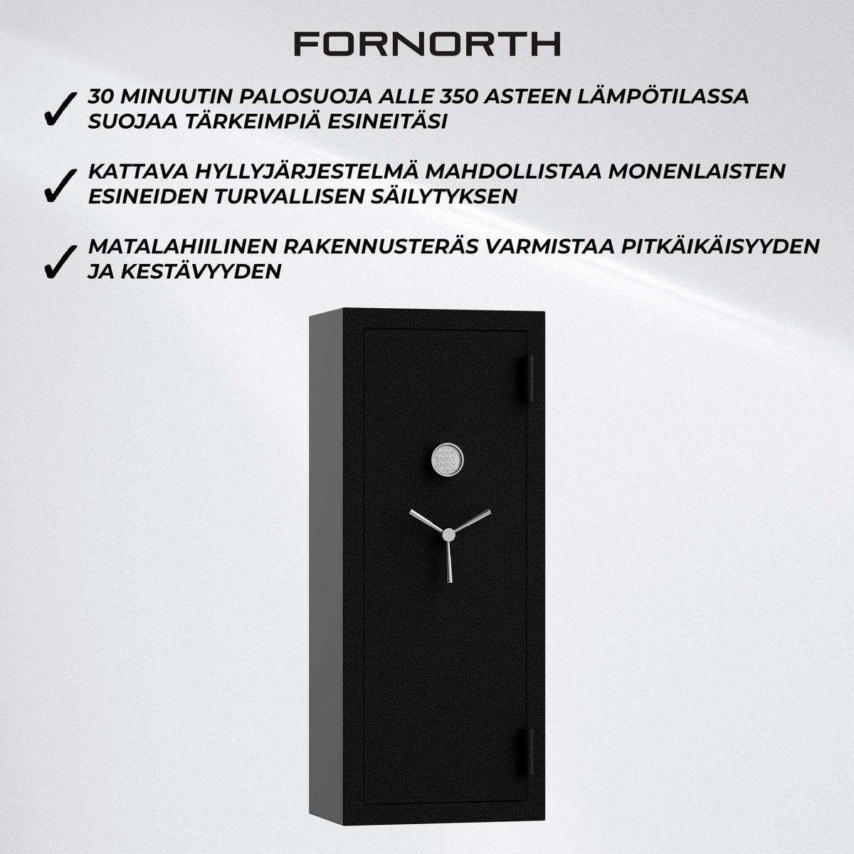 Fornorth Kassakaappi 1498x610x457mm