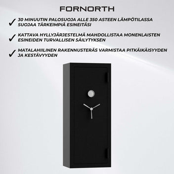 Fornorth Kassakaappi 1498x610x457mm