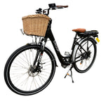 Swoop sähköpyörä City, naisten 28", musta