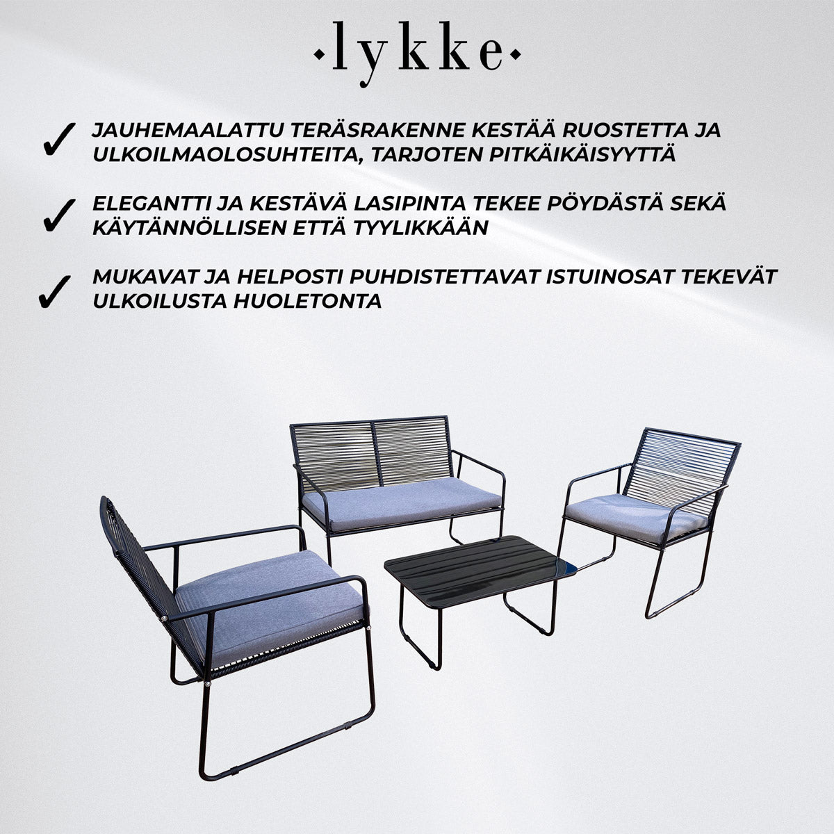 Lykke Ulkosohvaryhmä Skagen