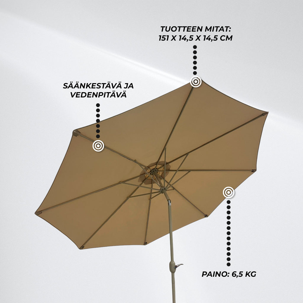 Lykke Aurinkovarjo Saga, beige