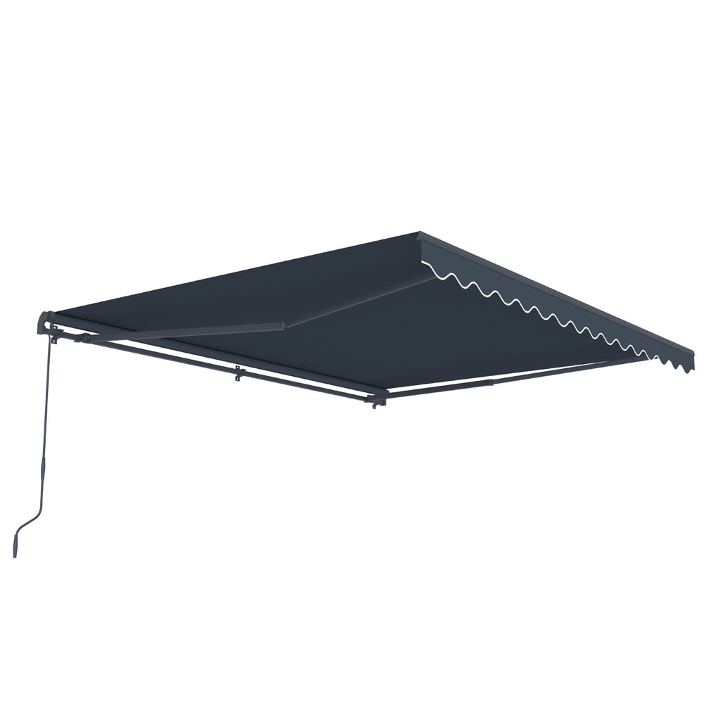 Lykke Markiisi 3,95x3 m, tummanharmaa