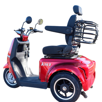 Arvo Senioriskootteri P700 Punainen