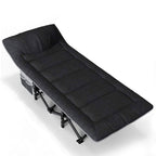 Nordcore Retkisänky Premium, Musta - 190x68x40cm - max 200kg