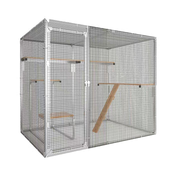 Trekker Kissan ulkohäkki 2,5x1,5x1,95m