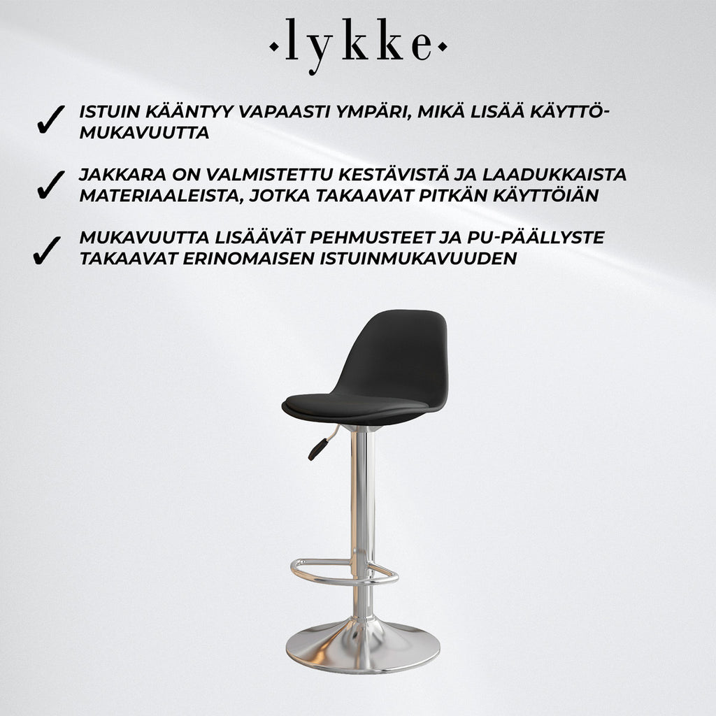 Lykke Baarijakkara Comfort musta