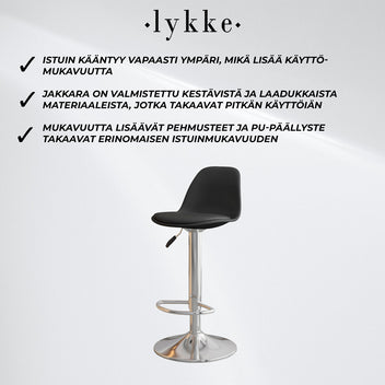 Lykke Baarijakkara Comfort musta