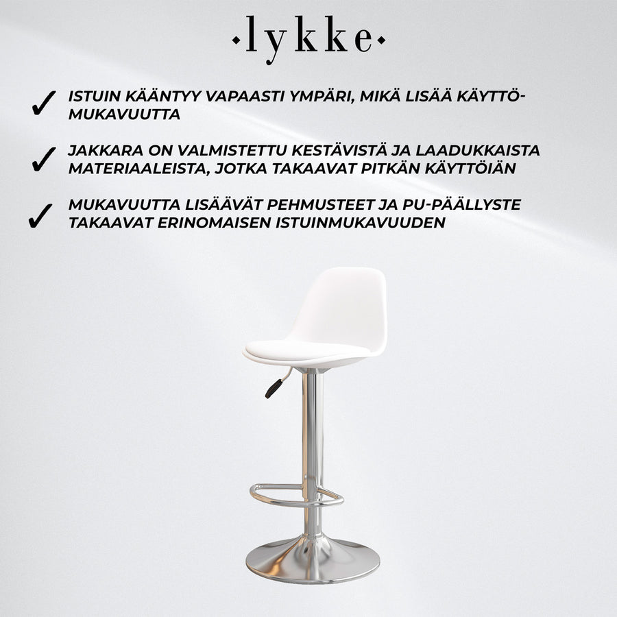 Lykke Baarijakkara Comfort valkoinen