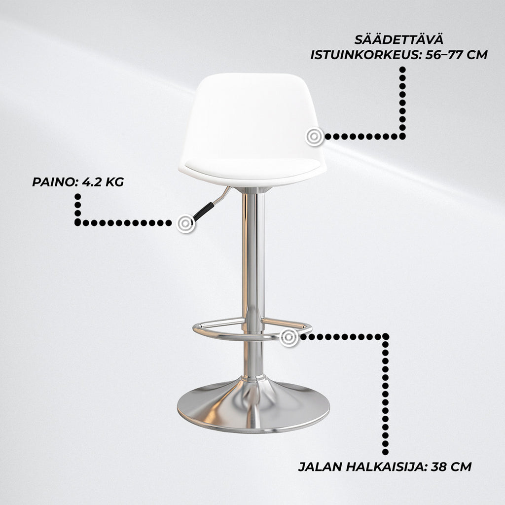 Lykke Baarijakkara Comfort valkoinen