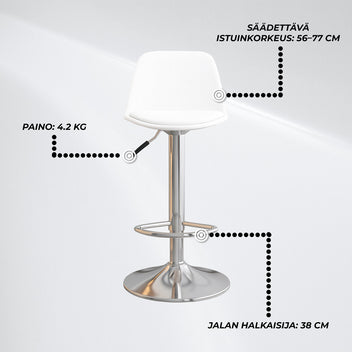 Lykke Baarijakkara Comfort valkoinen