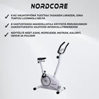 Nordcore Kuntopyörä 600 Valkoinen