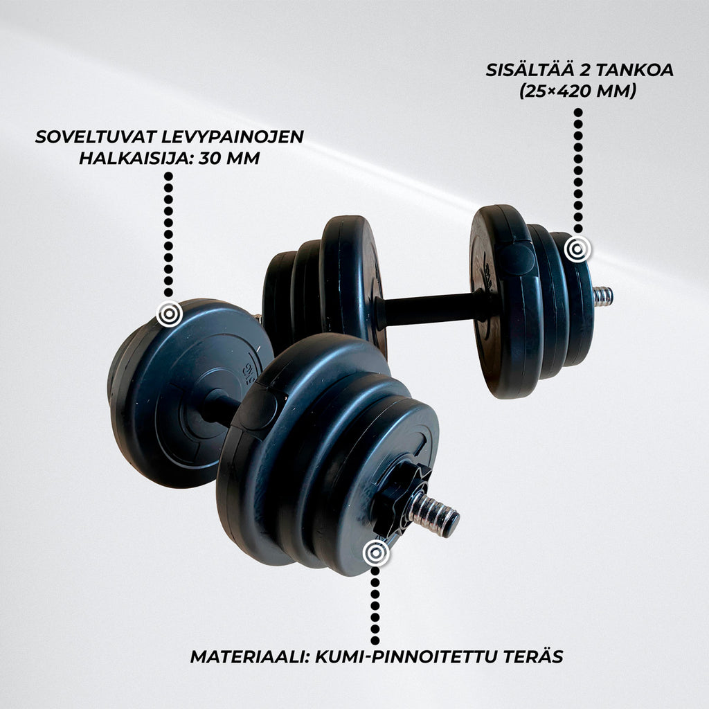 React Käsipainosetti 20KG