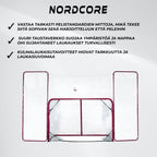 Nordcore Jääkiekkomaali Taustaverkolla 183X122X75 CM
