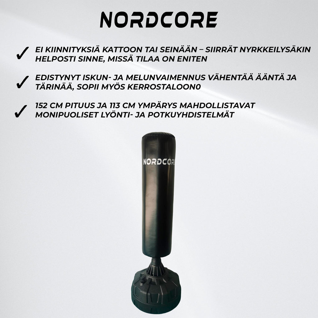 Nordcore Nyrkkeilysäkki Seisova XL