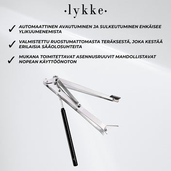 Lykke Kasvihuoneen Ikkunanavaaja, Automaattinen