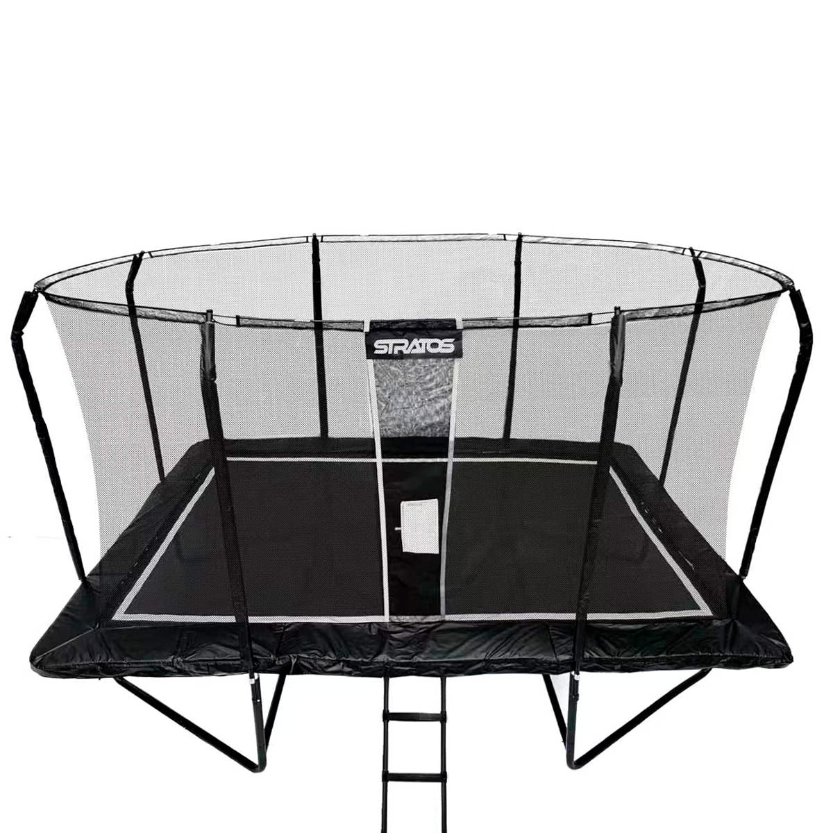 Stratos Suorakaide Trampoliini 275x427 cm Premium Black Line