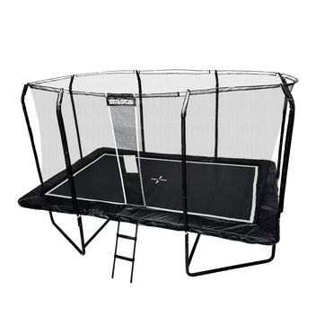 Stratos Suorakaide Trampoliini 275x427 cm Premium Black Line