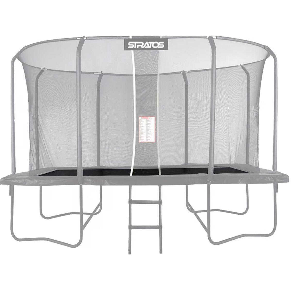Trampoliinin Matto Stratos Suorakaide Trampoliini 277x477 cm Premium Black Line
