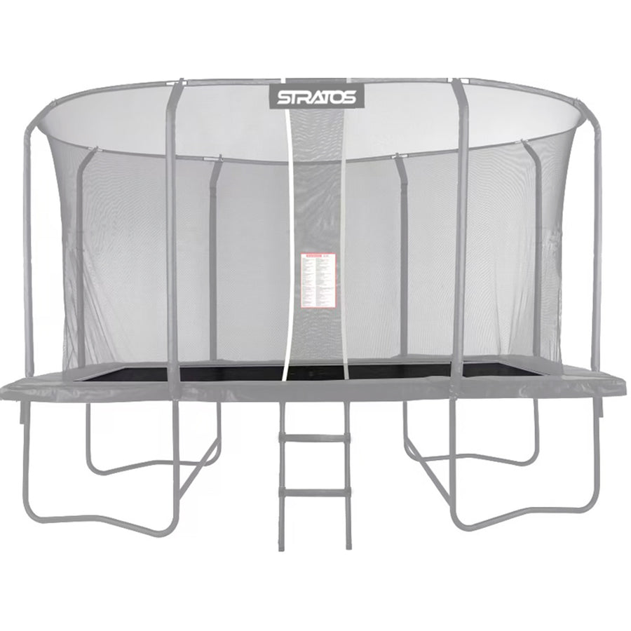 Trampoliinin Matto Stratos Suorakaide Trampoliini 277x477 cm Premium Black Line