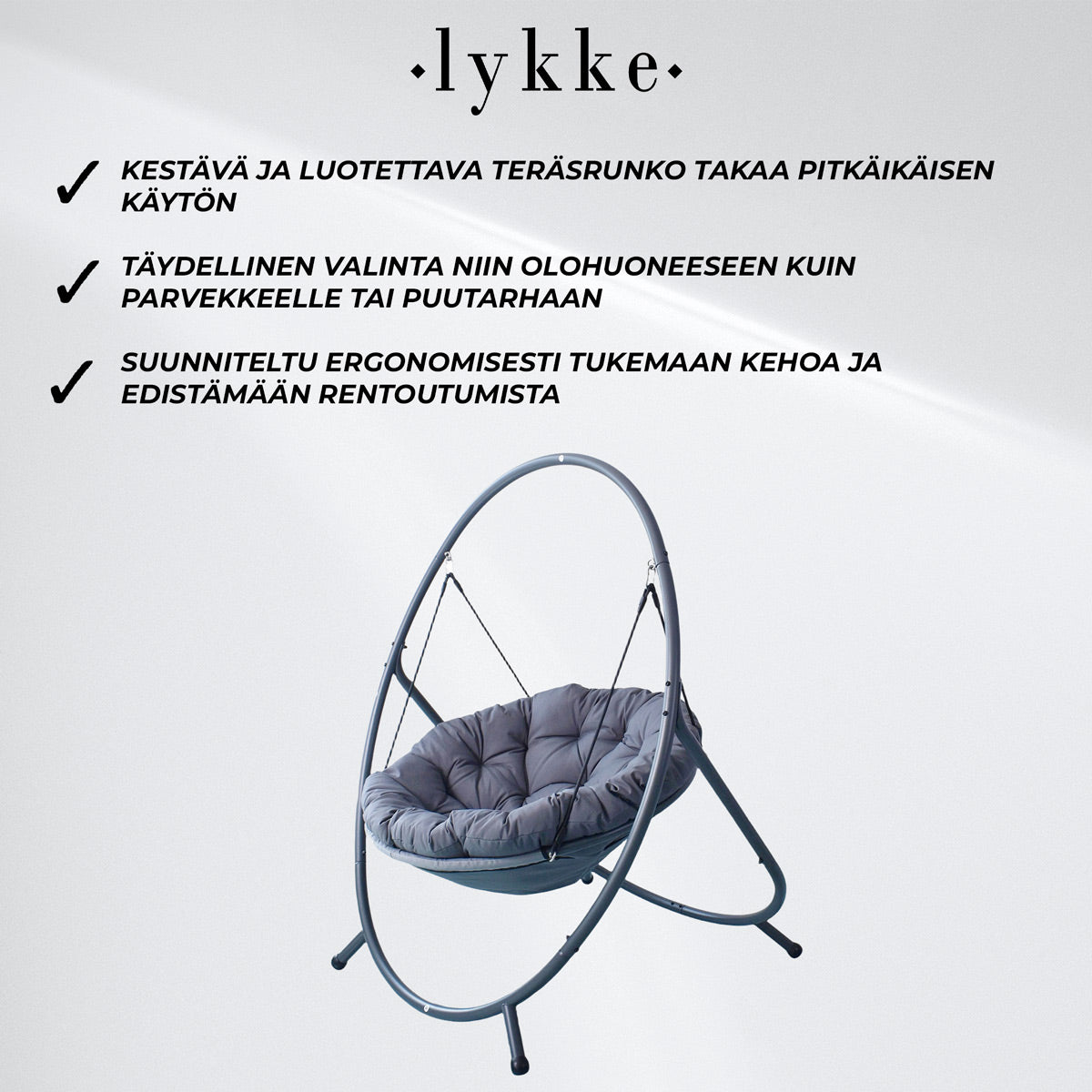 Lykke Riipputuoli Comfort, Antrasiitti