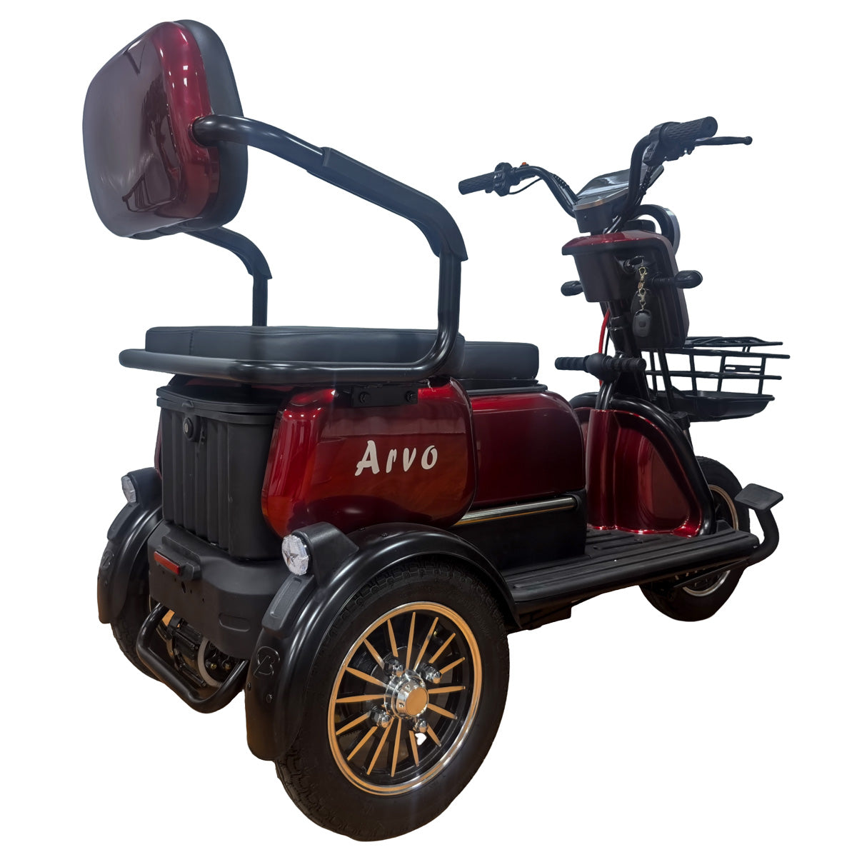 Arvo Senioriskootteri P250 Punainen