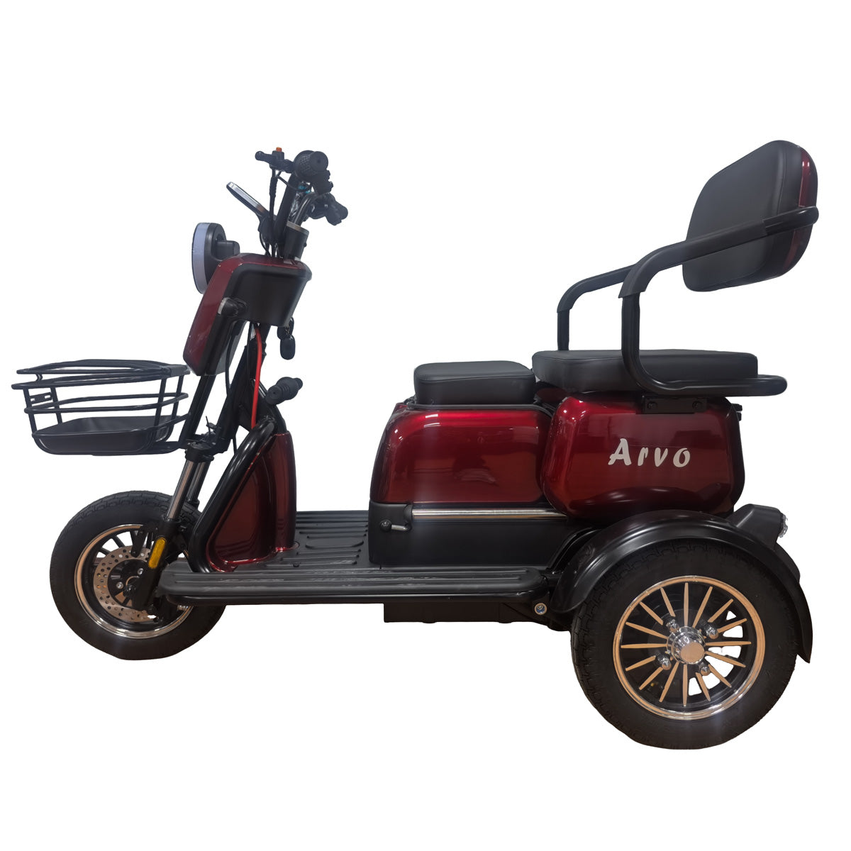 Arvo Senioriskootteri P250 Punainen