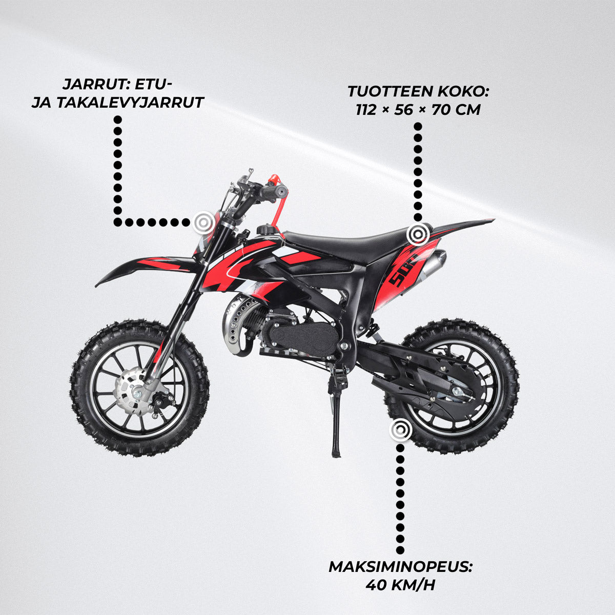 React Minicrossi Attacker 49CC