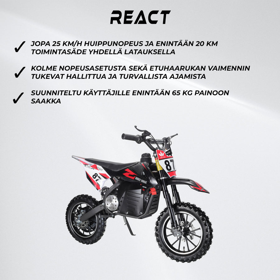 React Sähköcrossi Seeker 800W