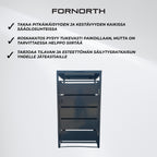 Fornorth Roskakatos Premium 71x82x123cm