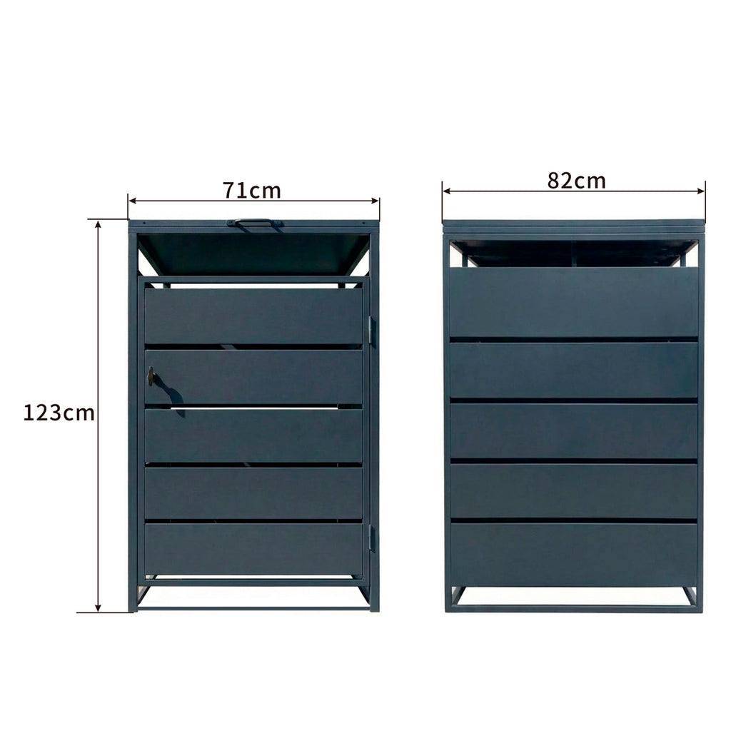 Fornorth Roskakatos Premium 71x82x123cm