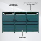 Fornorth Roskakatos Premium 207x82x121cm