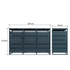 Fornorth Roskakatos Premium 207x82x121cm