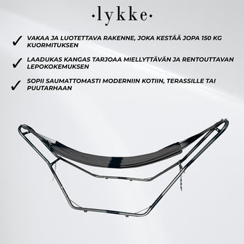 Lykke Riippumatto Telineellä
