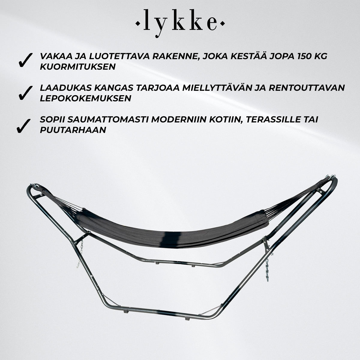Lykke Riippumatto Telineellä