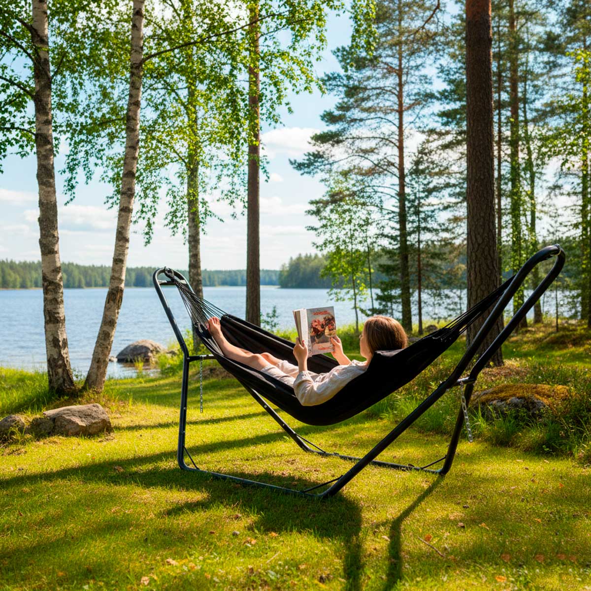 Lykke Riippumatto Telineellä