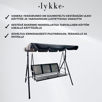 Lykke Pihakeinu Elegance, musta