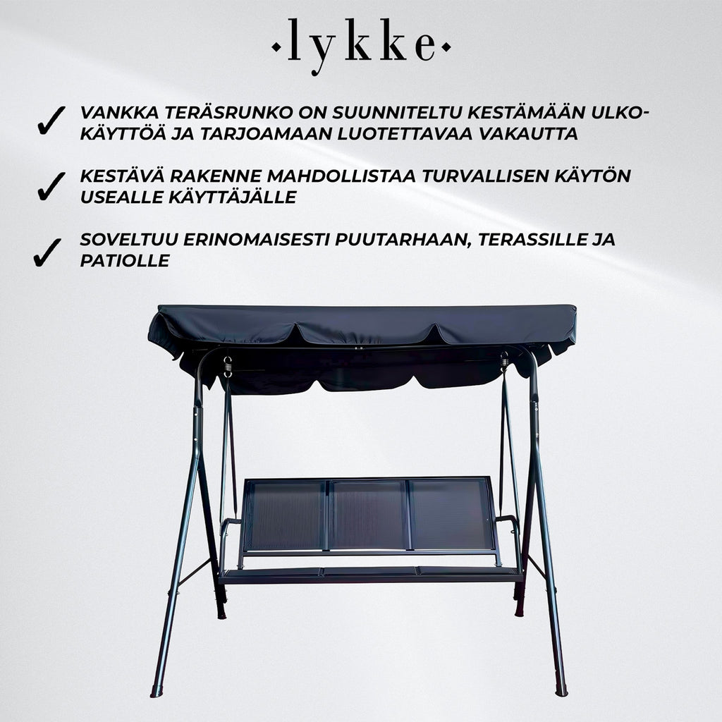 Lykke Pihakeinu Elegance, harmaa