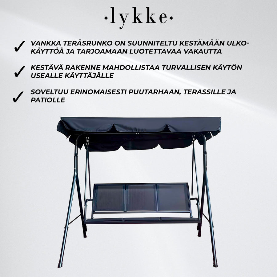 Lykke Pihakeinu Elegance, harmaa