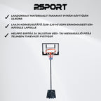 ProSport Koripalloteline Lapset 1.1-2.1m