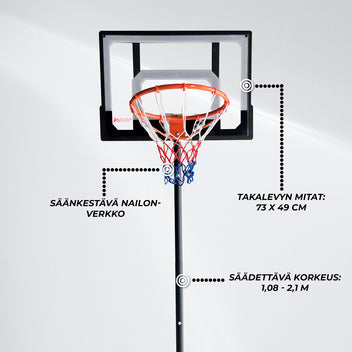 ProSport Koripalloteline Lapset 1.1-2.1m