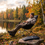 Trekker Retkituoli Premium, musta - max 150kg
